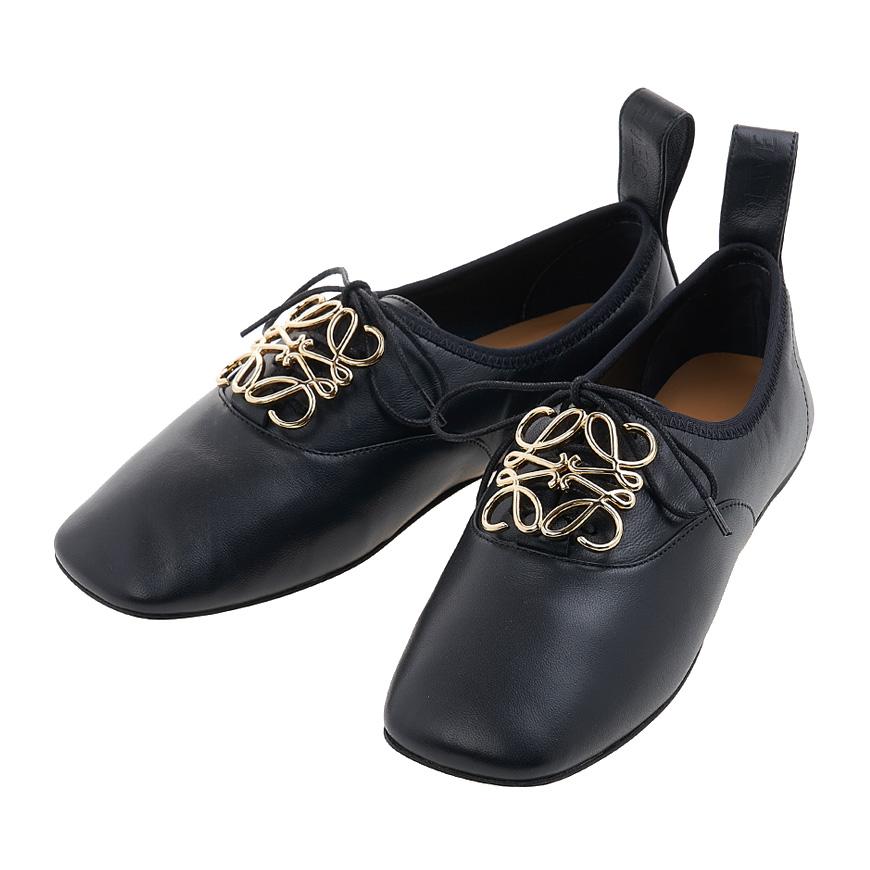 [로에베] 여성 아나그램 소프트 더비슈즈L814S02X10 1100