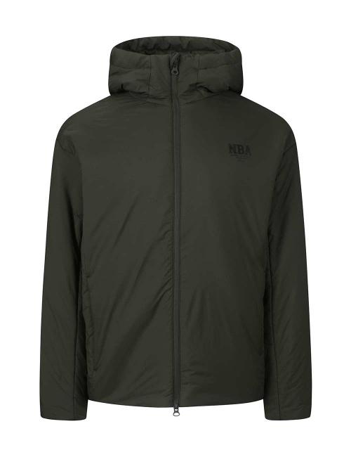 ESSENTIAL 경량 후드 패딩(N254JP010P) 다크 카키