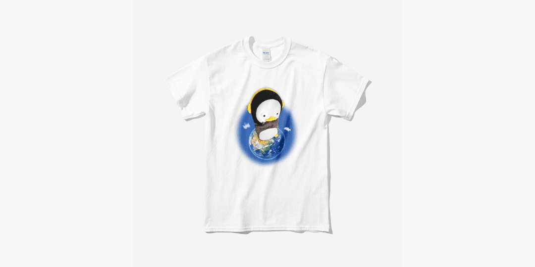 지구 펭수 티셔츠
