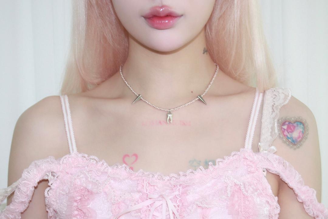 Tooth Spike Necklace