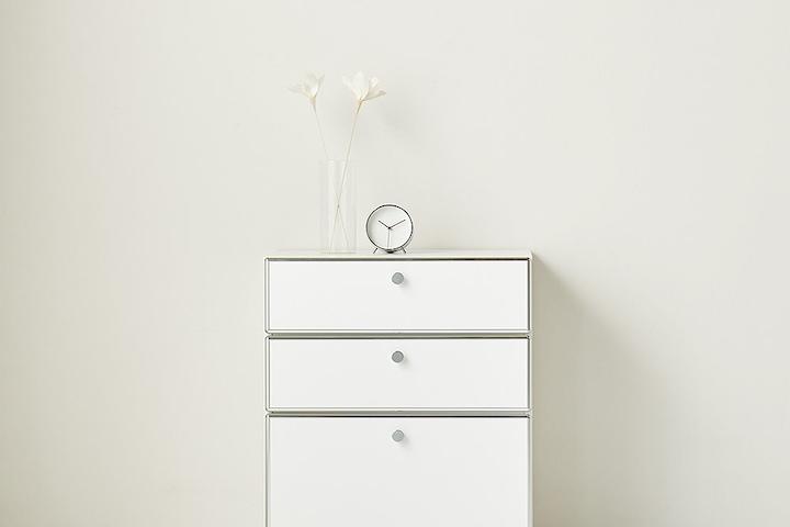 클레르 미드센츄리 3단 서랍장 600