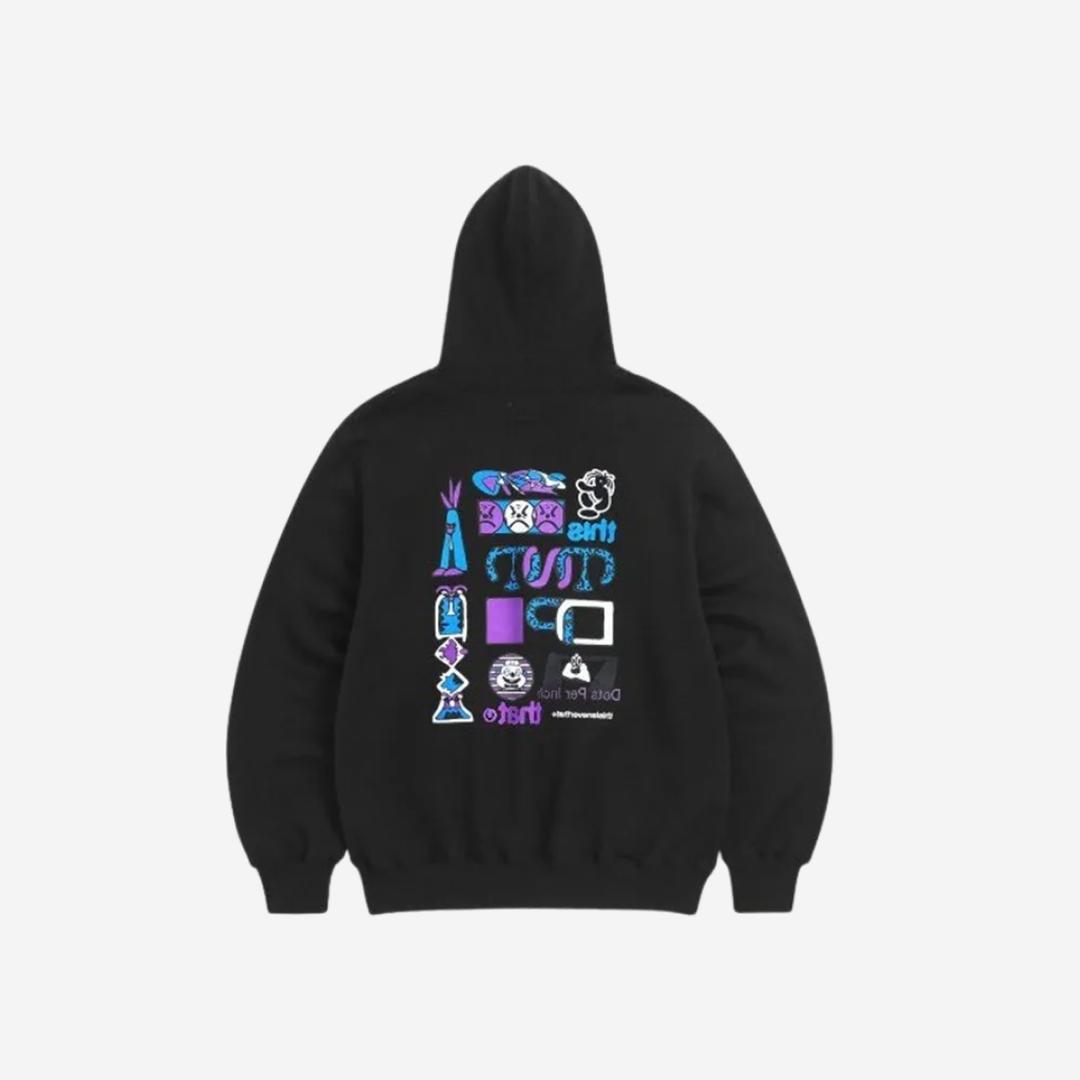 Thisisneverthat x Shinknownsuke DPI Hoodie Black