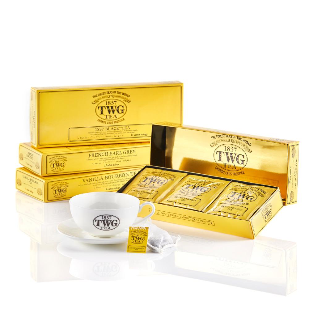 [TWG공식몰] 1837블랙티 프렌치얼그레이 크림카라멜 카모마일 그나와 - 티백