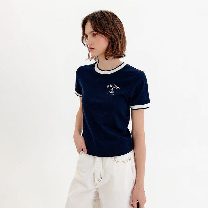 루비 코튼 티셔츠 / RUBY COTTON T SHIRTS_2colors