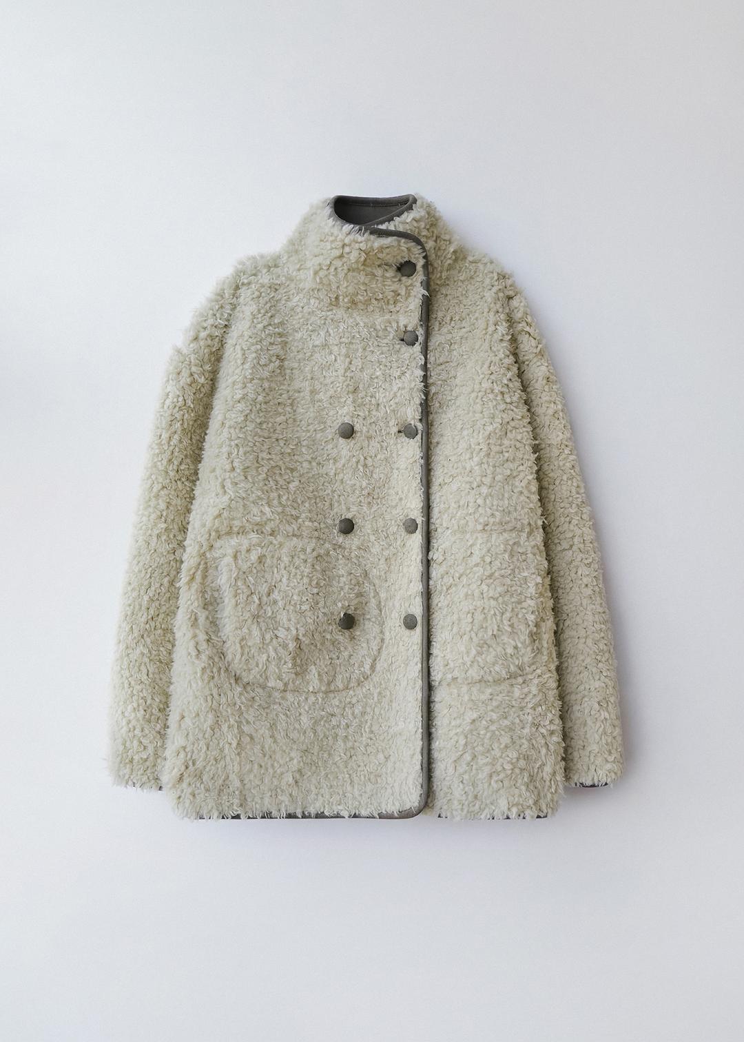 Tove reversible double jacket (khaki)