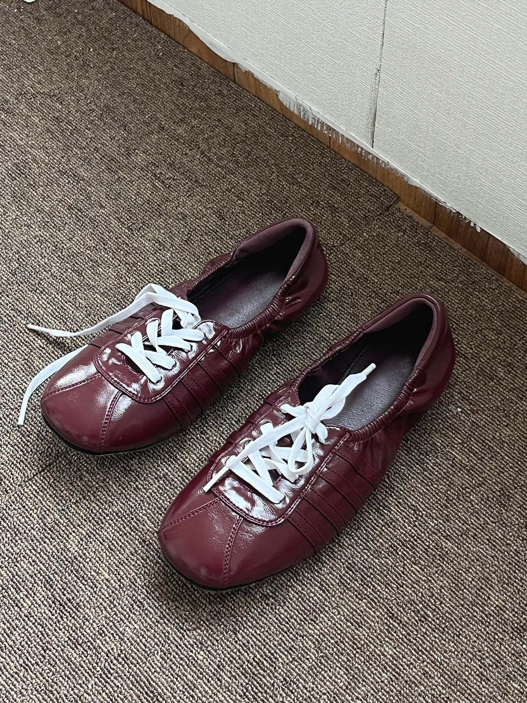 글로시 셔링 밴딩 flat