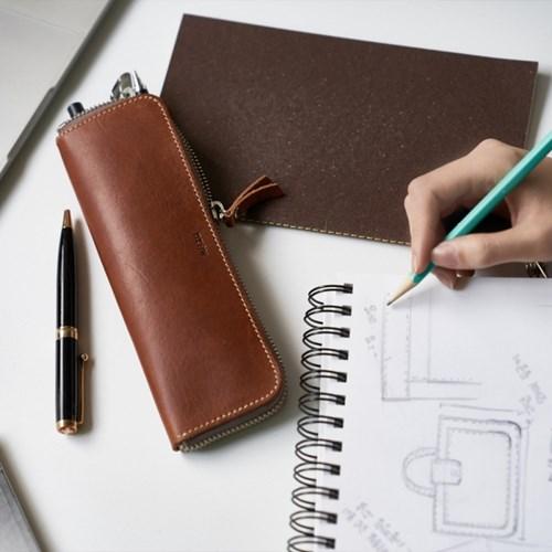 305 플랫 펜 파우치(S)