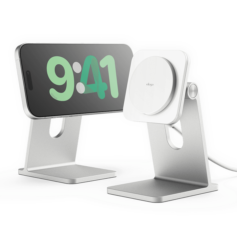 엘라고 Qi2 15W 마그네틱 무선 충전 스탠드
