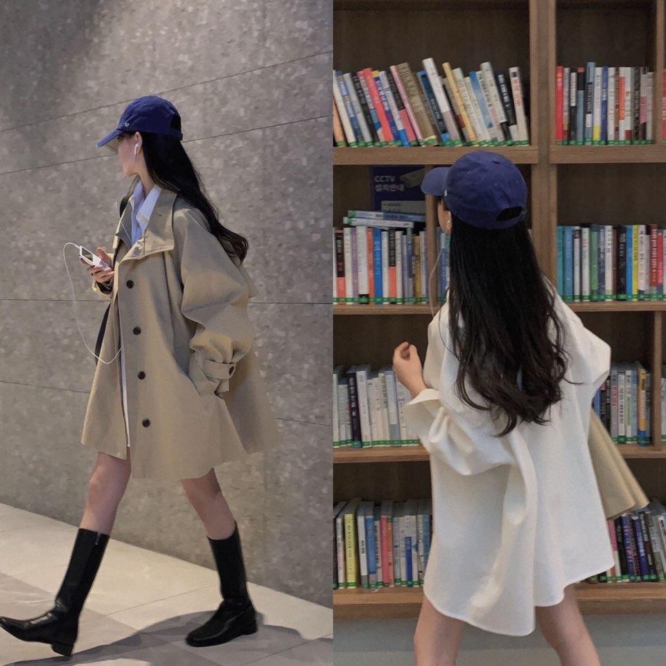 [🤎지금BEST🤎/비침x굿원단/올드머니] 자체제작 #크치Made 비침 최소화, 하트버튼 셔츠 원피스 - ops /  문의대란,추천