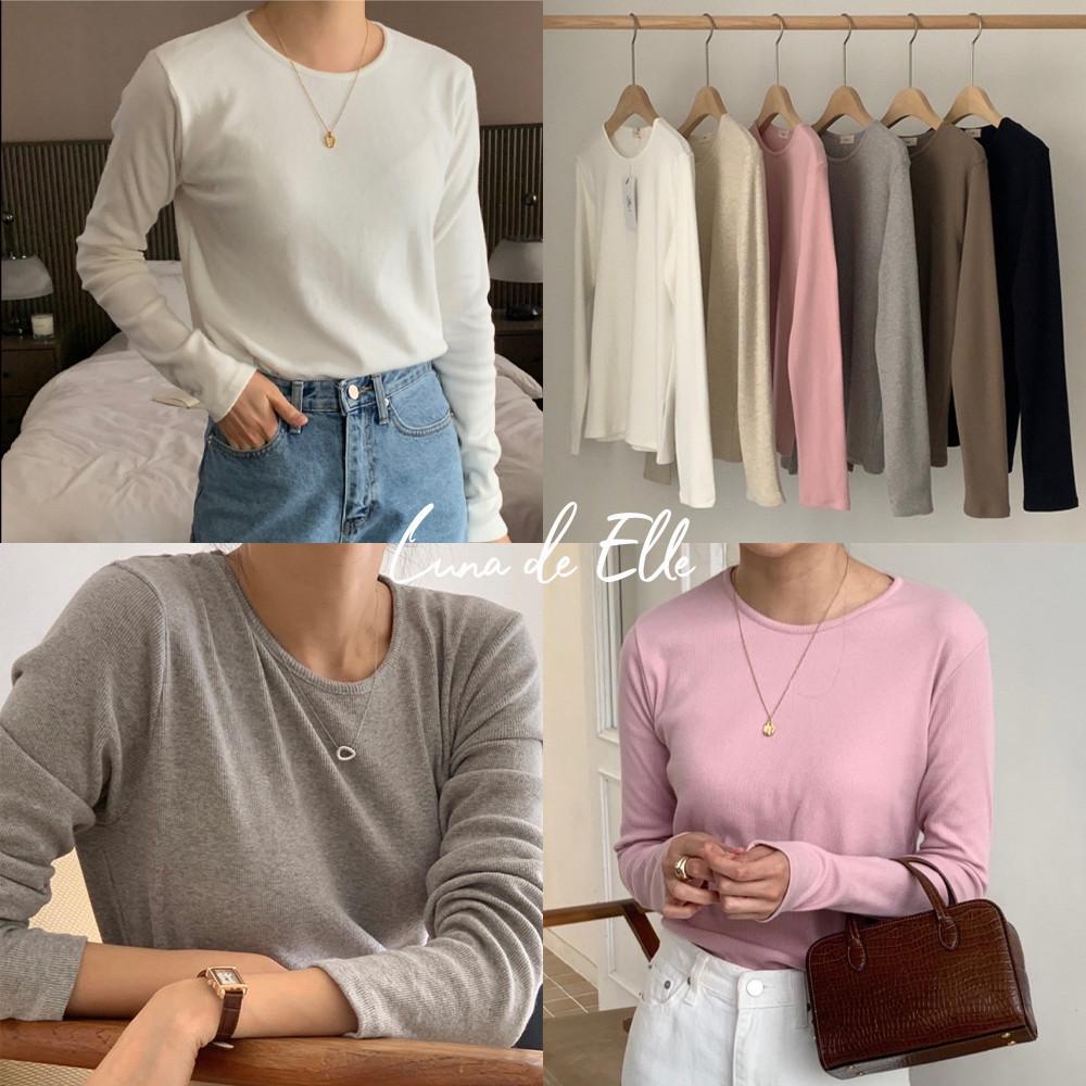 리브레 리즈 기모 티셔츠 (랜드 골지티 기모버전)