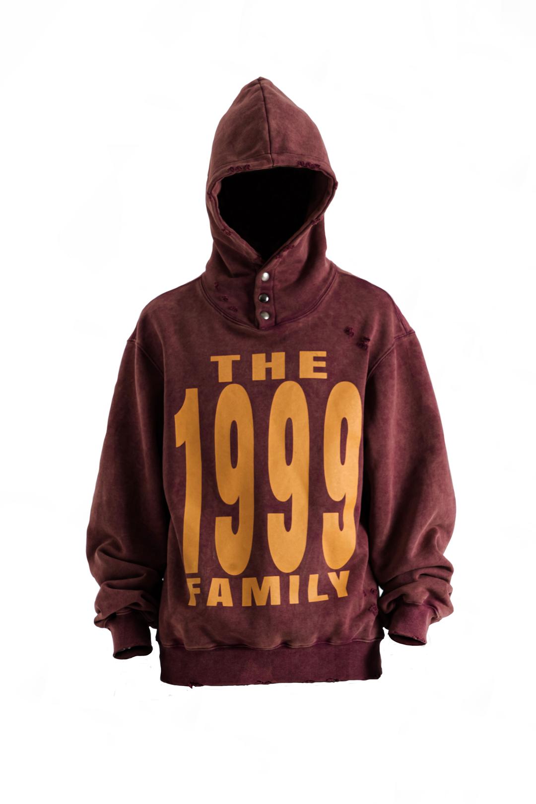 Destroyed Washing Hoodie