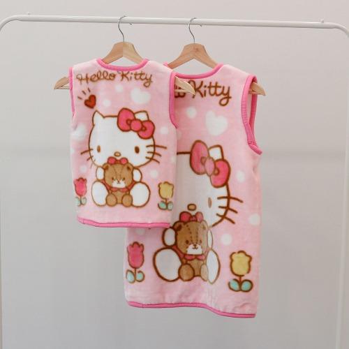 산리오 키티 수면 조끼