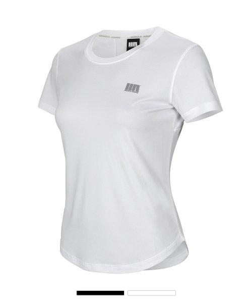 우먼 액티브 스탠다드 반팔 티셔츠 [화이트]