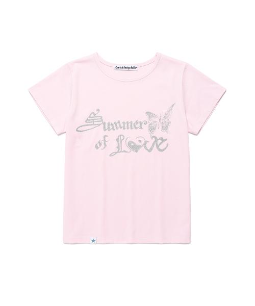 W SOL SS TEE PINK(CV2FMFT512A)