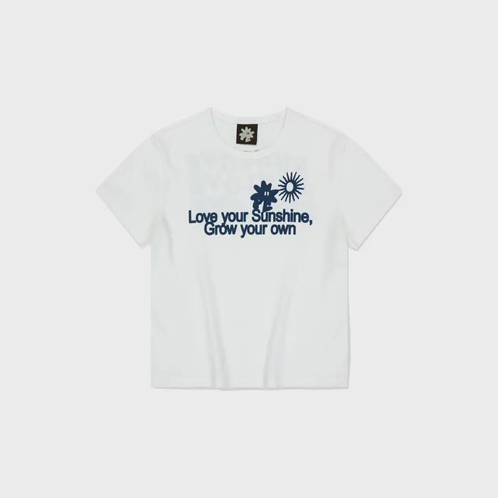 W Love Your Sunshine Tee White