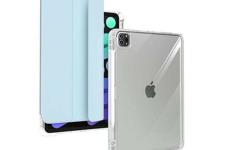 아이패드 에어 5세대 4세대 애플펜슬수납 밀당 북커버 케이스