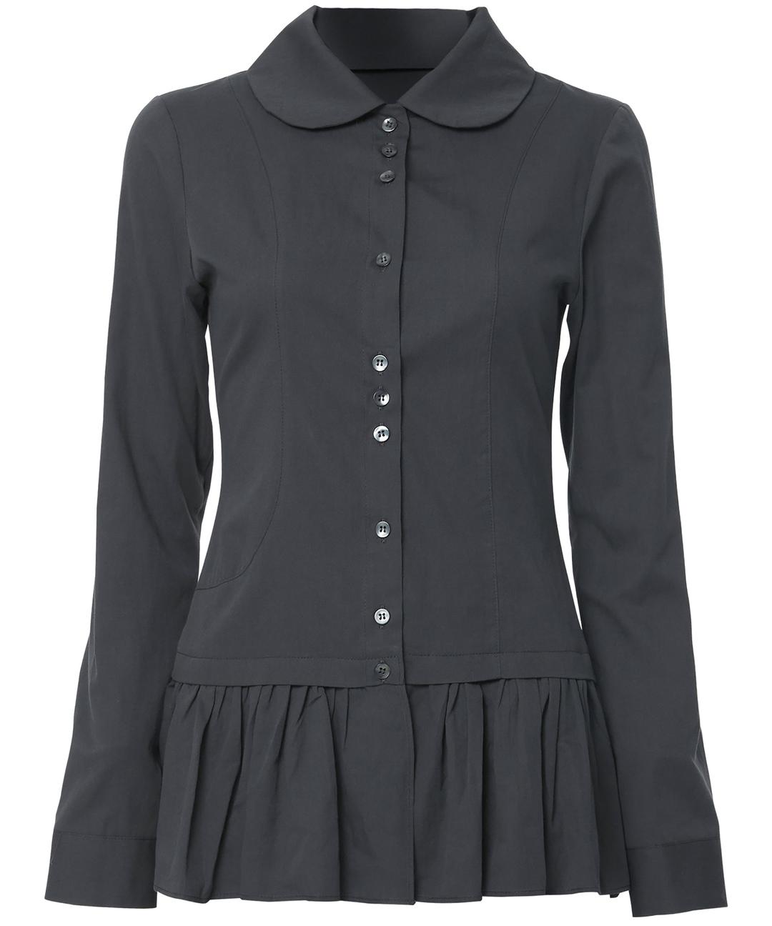 Dani Frill Shirts (FL-188_Charcoal)