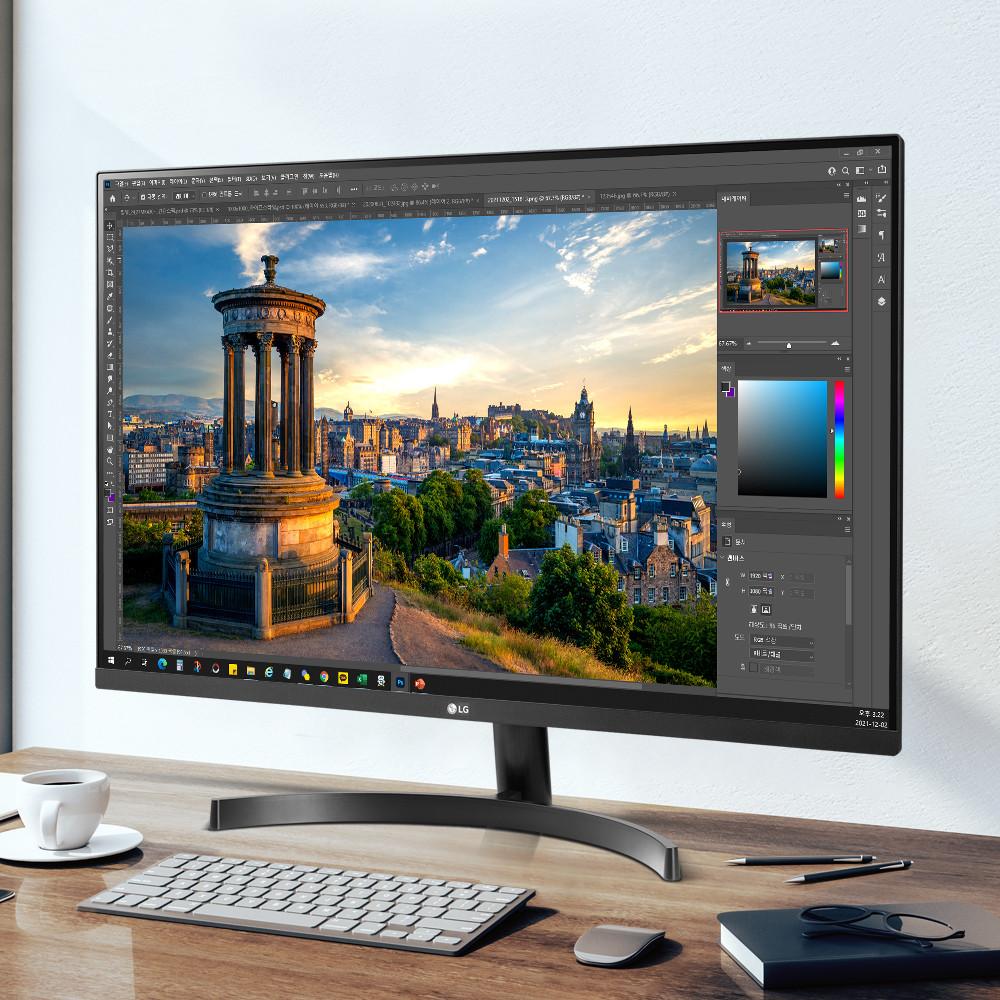 [리뷰1,400건/평점4.9] LG 32QN650 32형 QHD IPS 사무용 가정용 컴퓨터 모니터