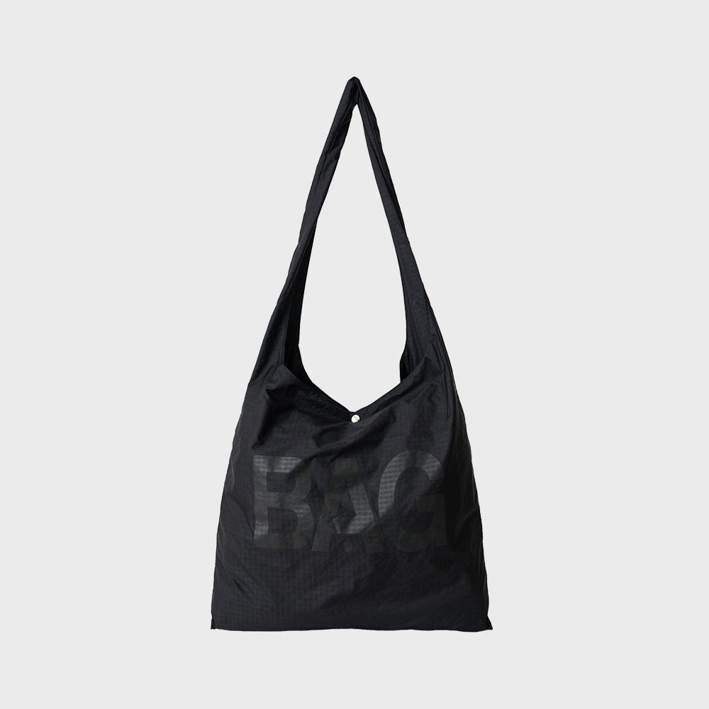 NYLON SHOULDER BAG [BLACK]