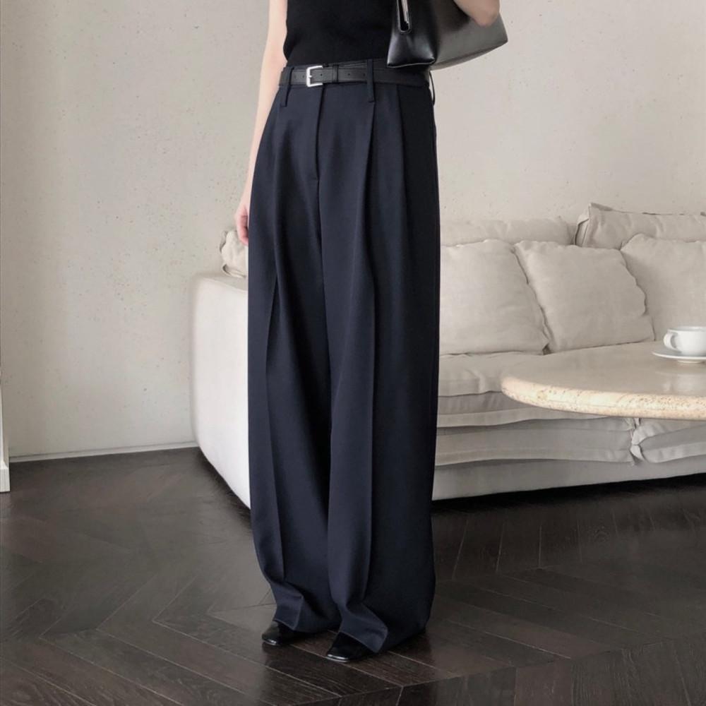 Overclassic 오버클래식 모멘토 더블 슬랙스 와이드 핀턱 2color