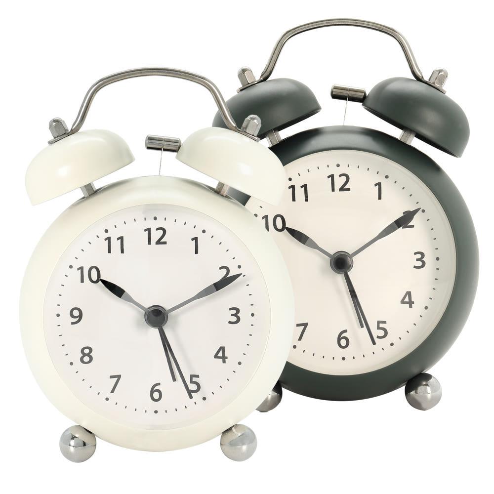 휴타임 시끄러운 알람시계 무소음 자명종 탁상시계 HU701