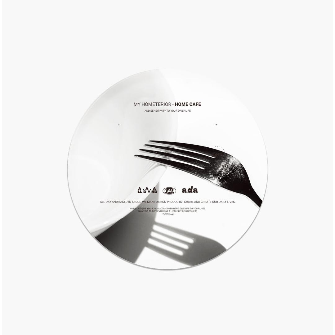 포크 아크릴 티코스터_Fork coaster