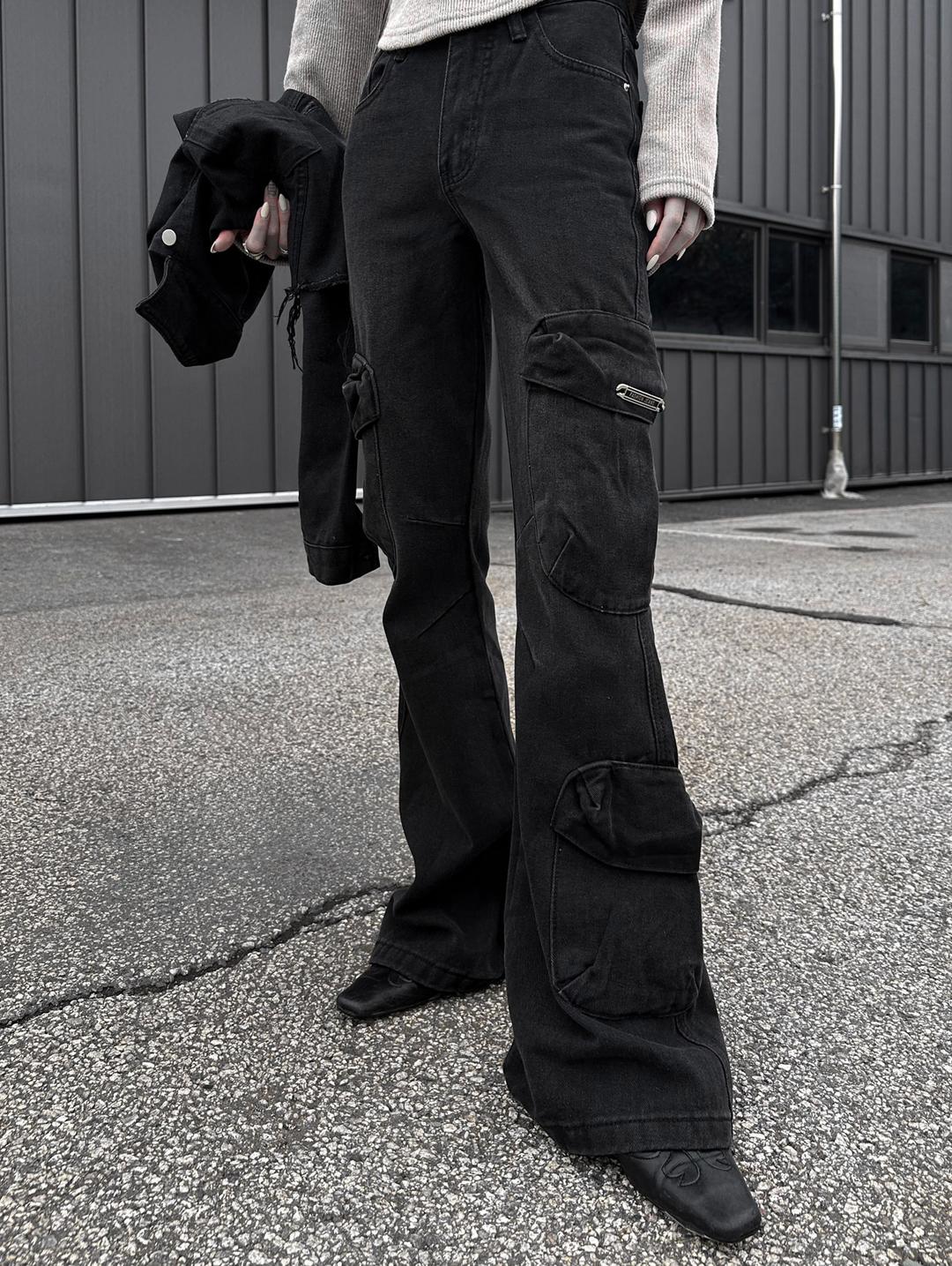 Black bar pocket cargo pt