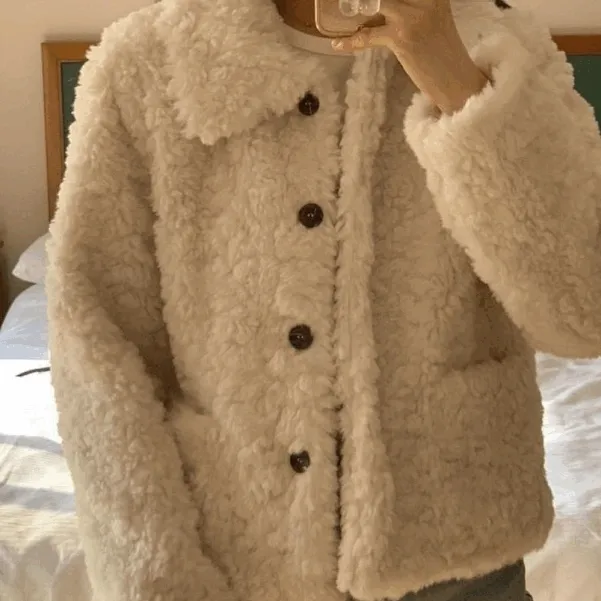 [무조건소장템/뽀글이/겨울신상] 마그넷 멜버른카라퍼 무스탕