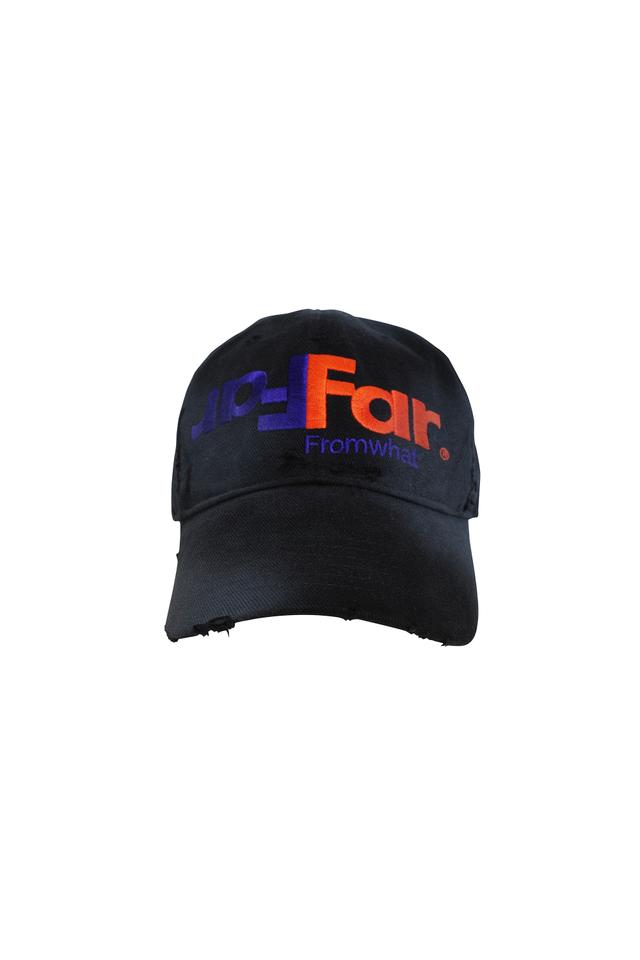 ETCE ETCE New Vision Destroyed Washed Cap Stitch Black