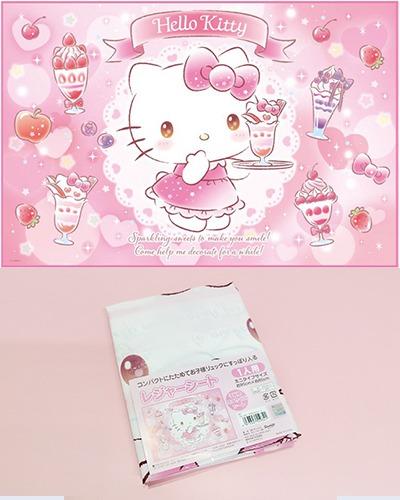 헬로키티 스위트 1인용 매트 소풍 피크닉 돗자리