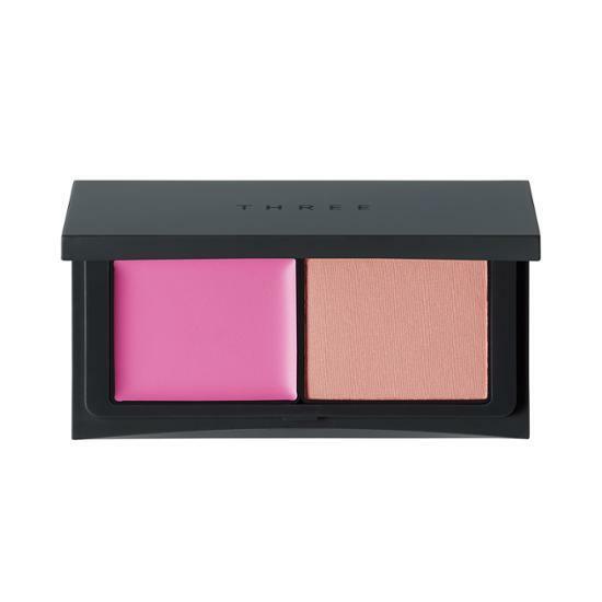 THREE 쓰리 블로운 어웨이 블러쉬 듀오 5 color
