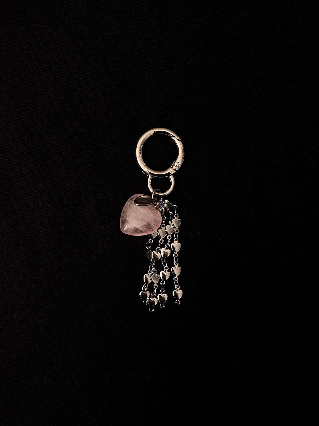 Love Keyring Pink
