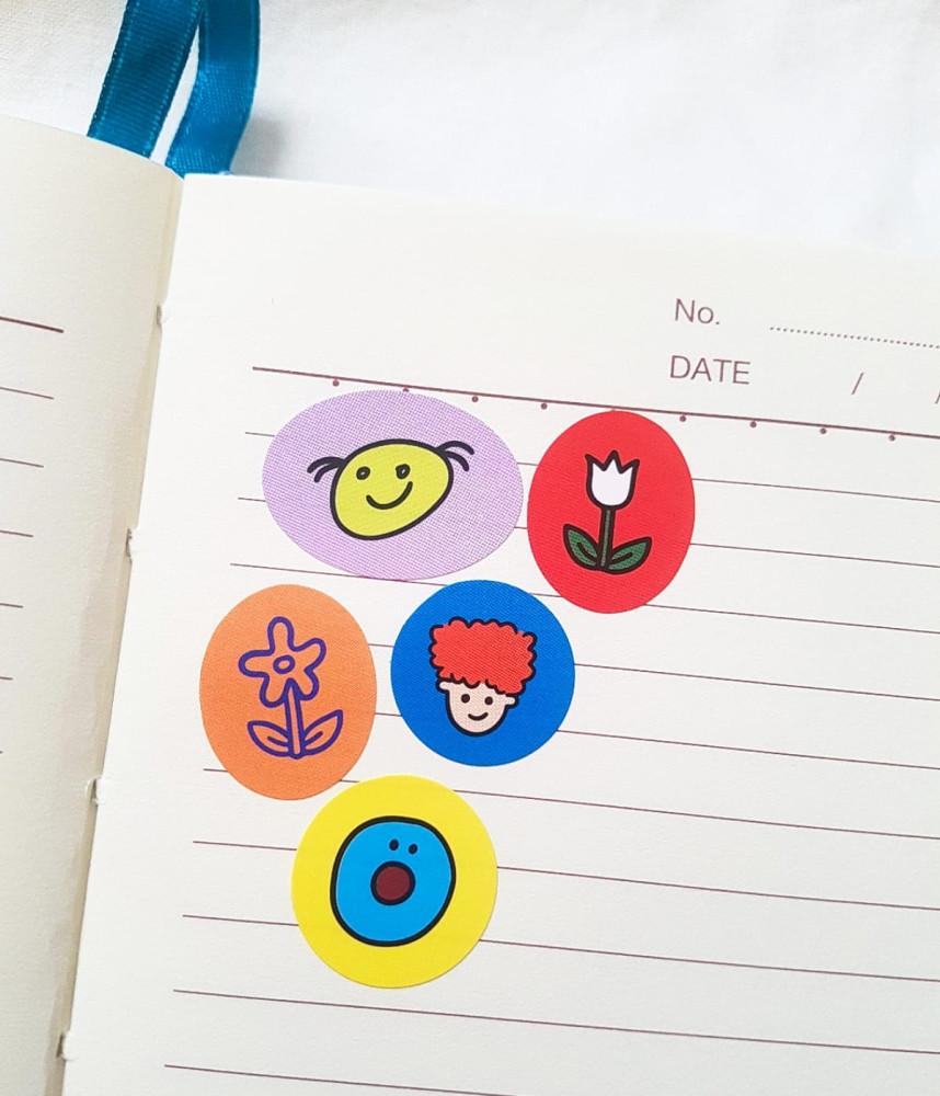 (B급상품)원형스티커