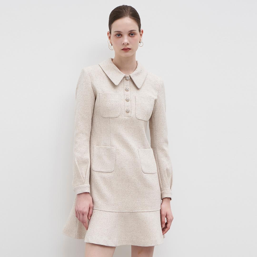 23FW 칼라77 컬렉터 알렉산더 원피스  베이지 (원피스)