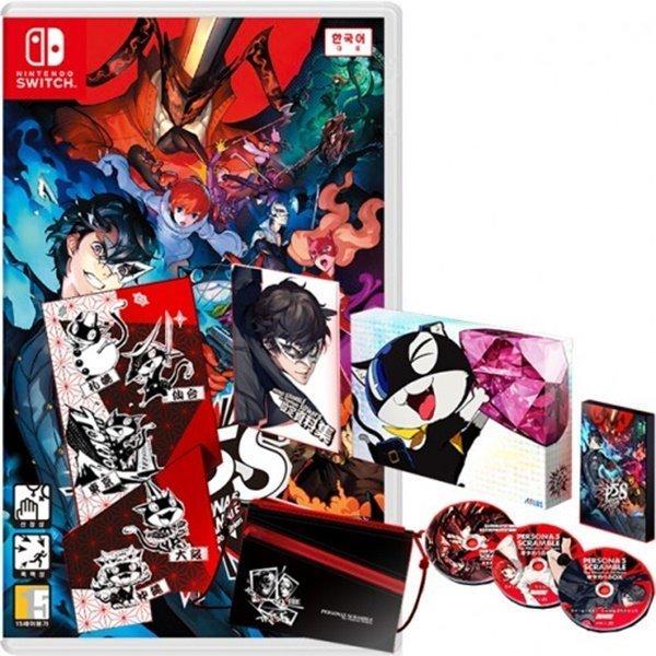 SWITCH 페르소나 5 스크램블 한정판 새제품