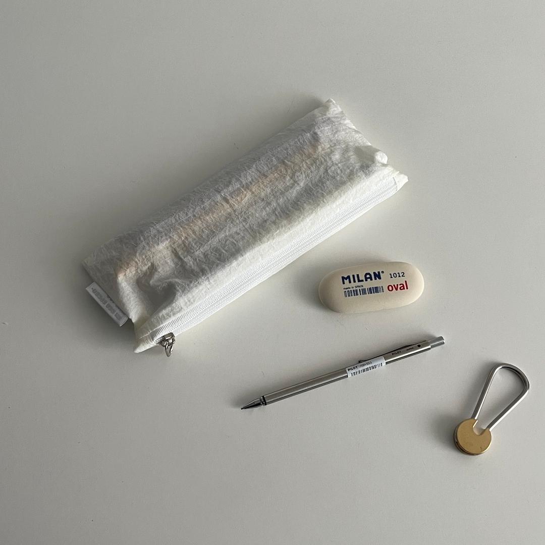 트윙클 샤틴 아이보리 필통