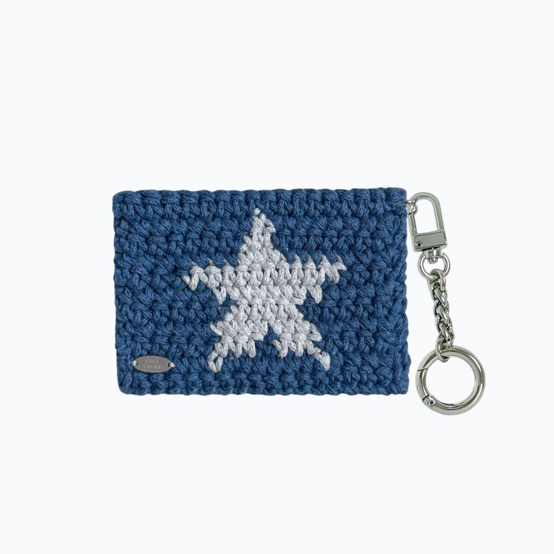 star card wallet - denim