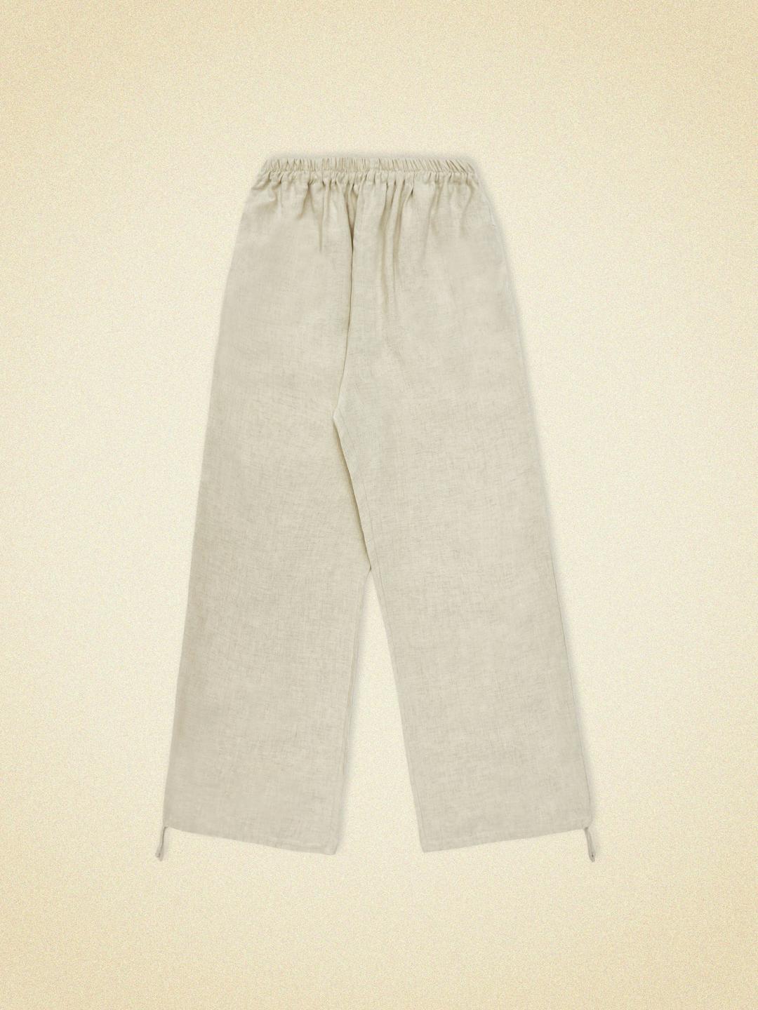 breeze pants (oat beige)