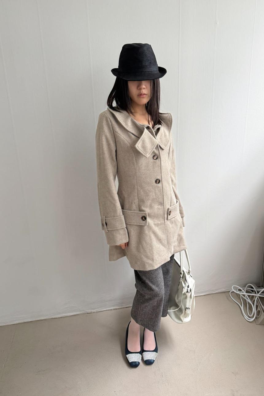 팁씨 bonnie curve coat