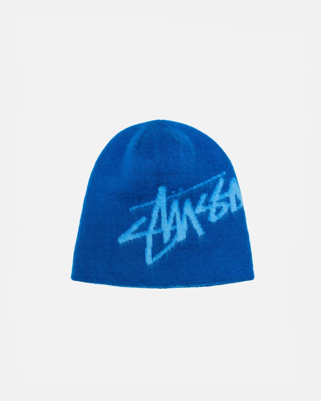 SKULLCAP BRUSHED OUT STOCK - Blue / ONE SIZE