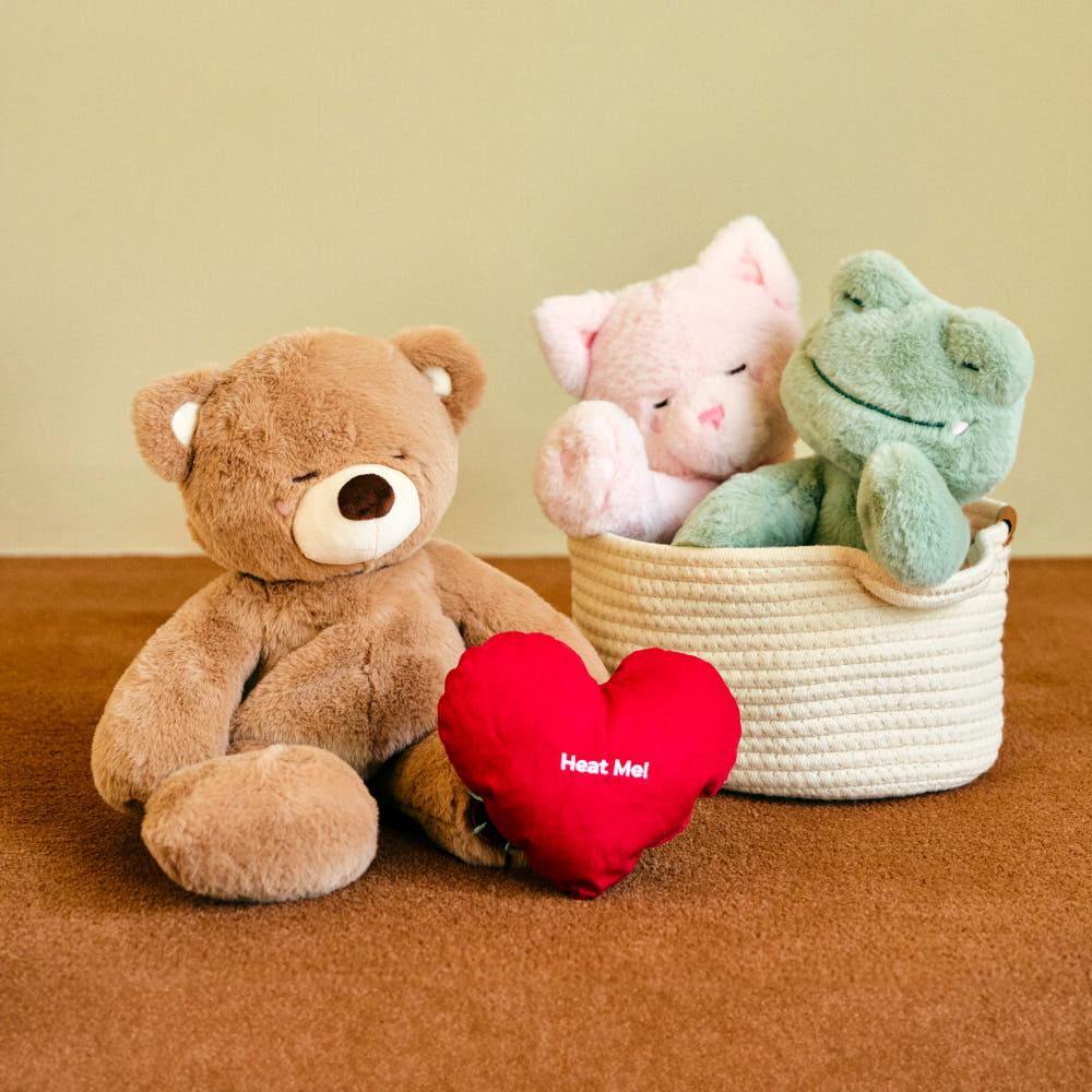 바디럽 하트팩 웜 인형(본품+보온 하트팩 구성)
