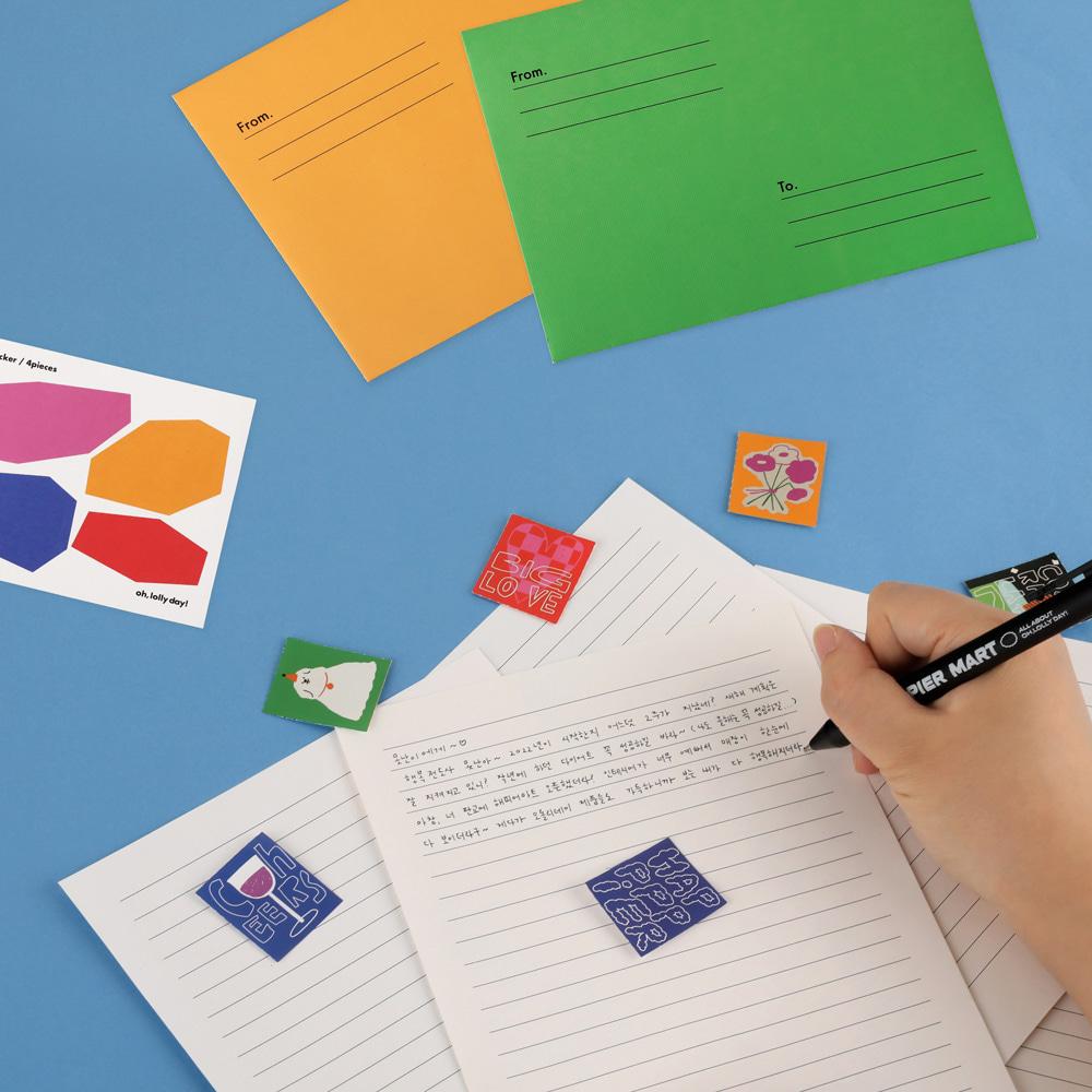 [Letter] O,LD! Letter set ver.1