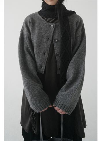 fringe twist muffler (3c)