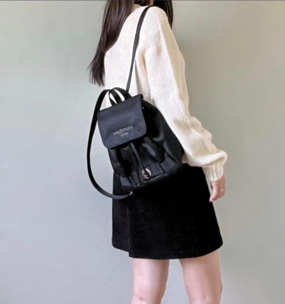 [중고] (재입고) mini backpack COURREGES