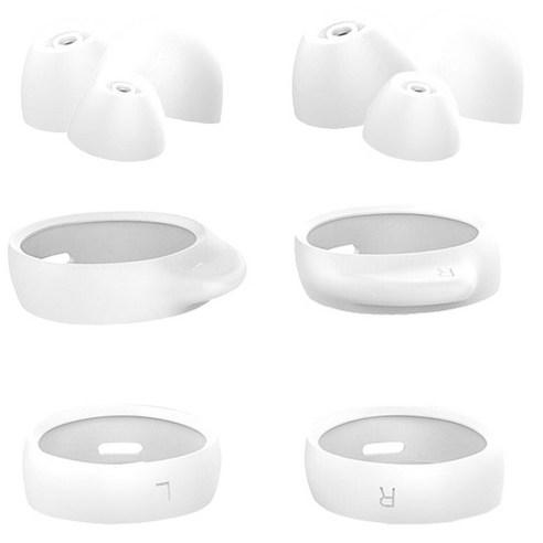 스페이스쉴드 갤럭시 버즈 FE 호환 윙팁 돌출형 2p + 심플형 2p + 이어팁 3종 x 2p 세트 - 기타음향기기 | 쿠팡