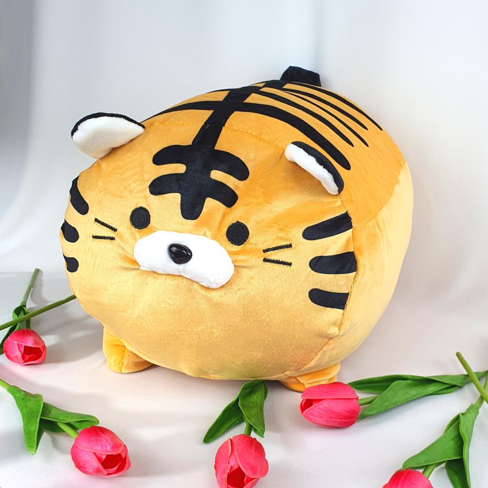 모찌모찌 말랑말랑 귀여운 호랑이 쿠션 애착 인형 친구 생일 선물 귀여운 인테리어 소품