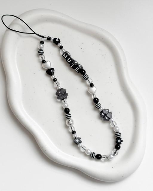 ✹ 이니셜커스텀 ✹ 블랙 클로버 비즈 스트랩