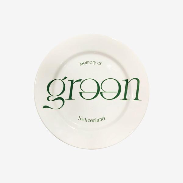 LEEJAE | MEMORY OF GREEN PLATE(8 inch)