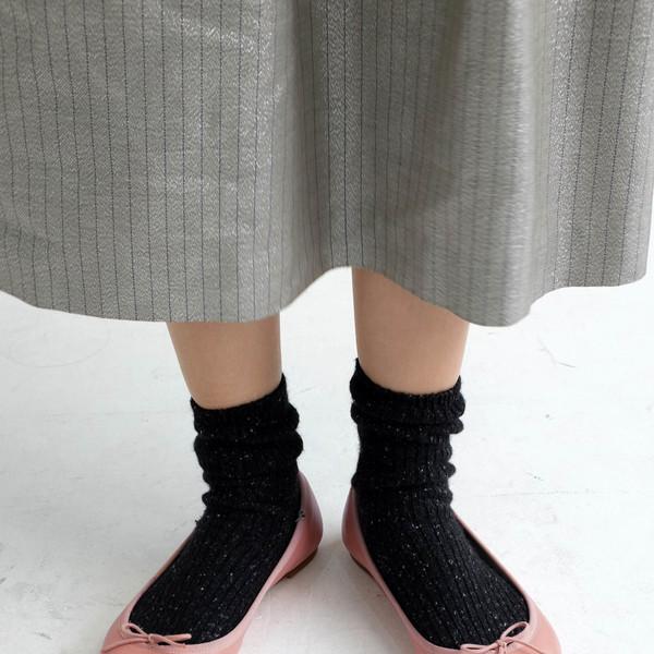 Repetto Leather Bow Trim Flats