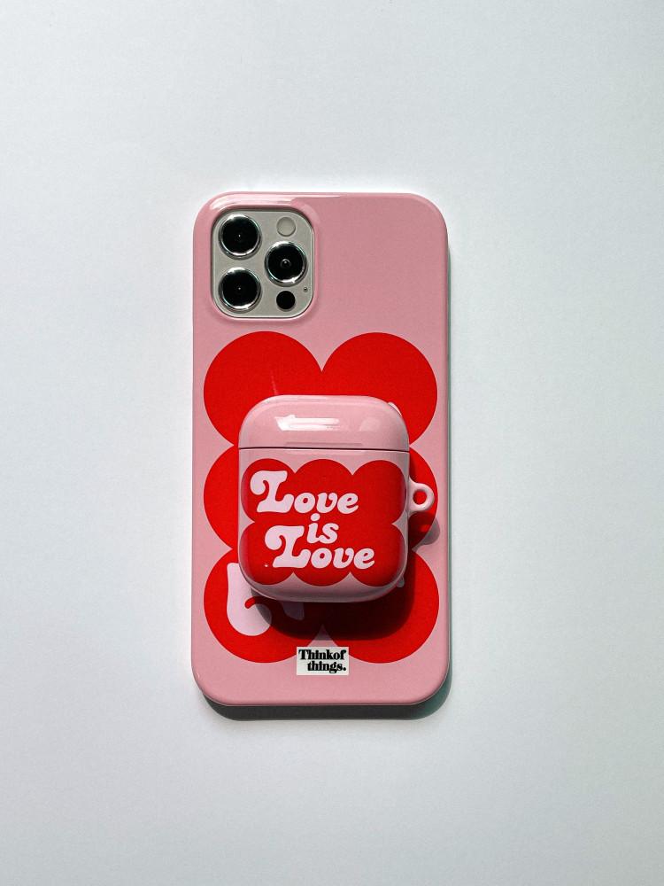 [띵크오브띵스]Love Is Love Hard Phone Case